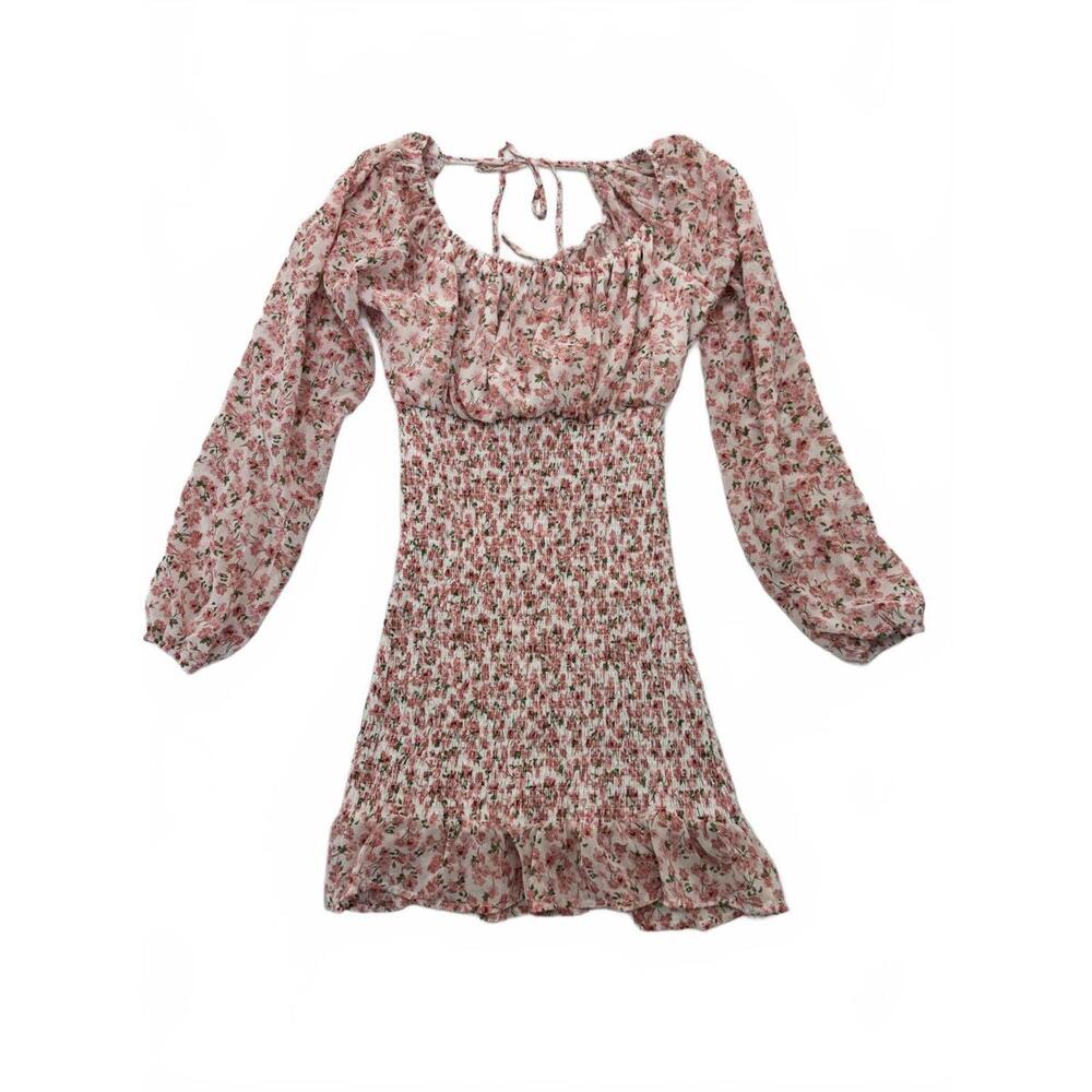 J for Just Women's Long Sleeve Floral Dress - Size Small